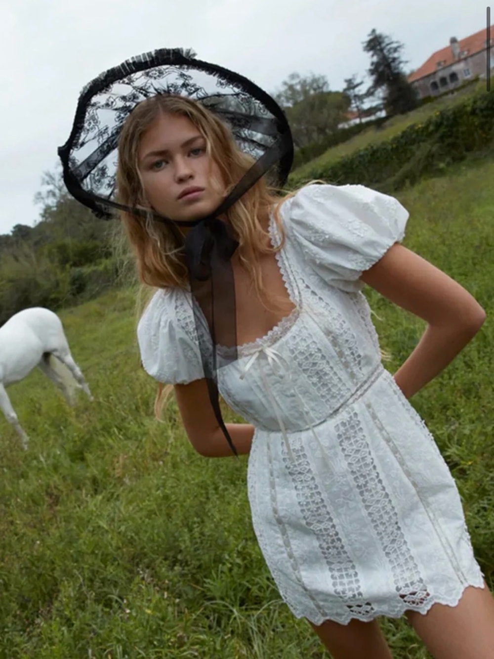 For love and lemons Tracy mini dress size S